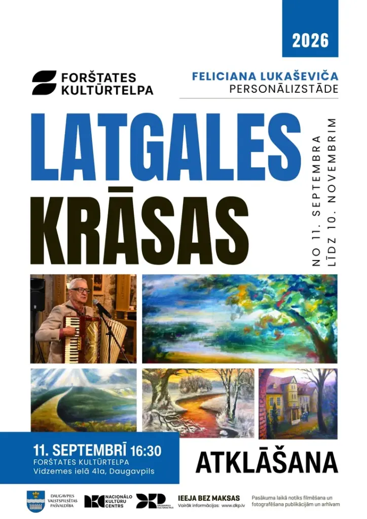Daugavpilī 20 gleznās atdzīvosies Latgales ainavas