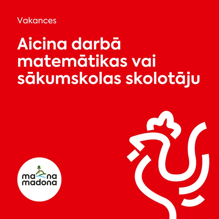 Pedagogu vakance Madonas novadā: termiņš jau augustā